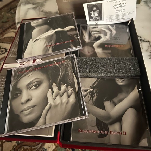 1993 Forever Diana Ross Musical Memoirs 4 CD Box Set - Picture 5 of 6